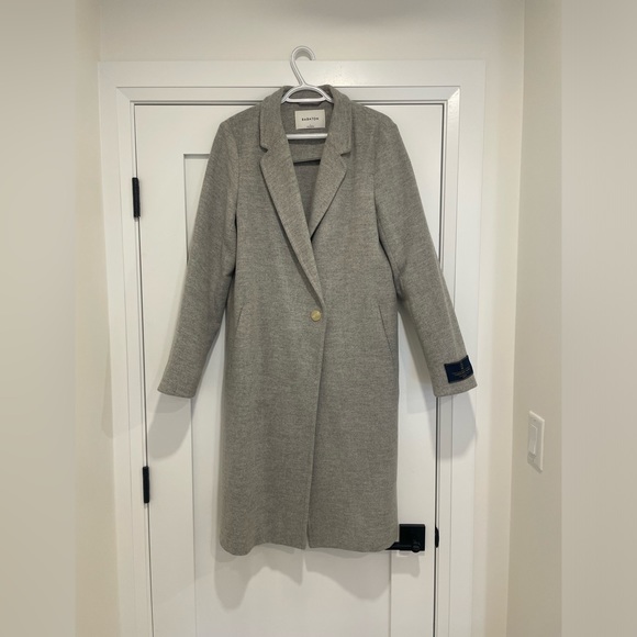 Babaton The Stedman Coat - Large Grey - NEW Condition - Picture 5 of 16